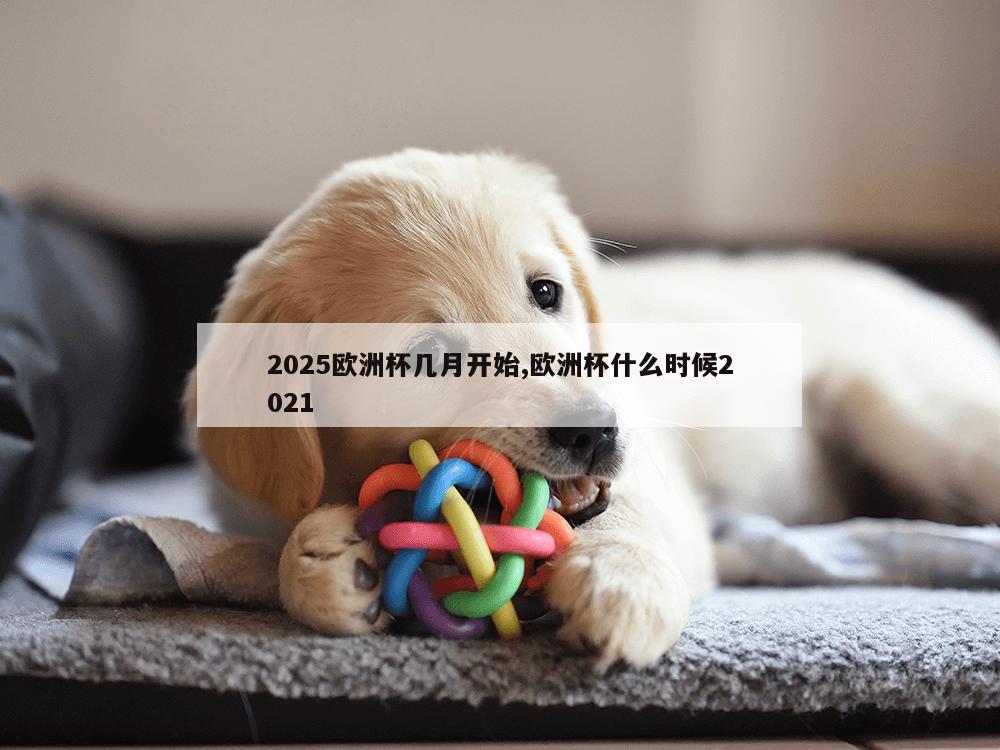 2025欧洲杯几月开始,欧洲杯什么时候2021