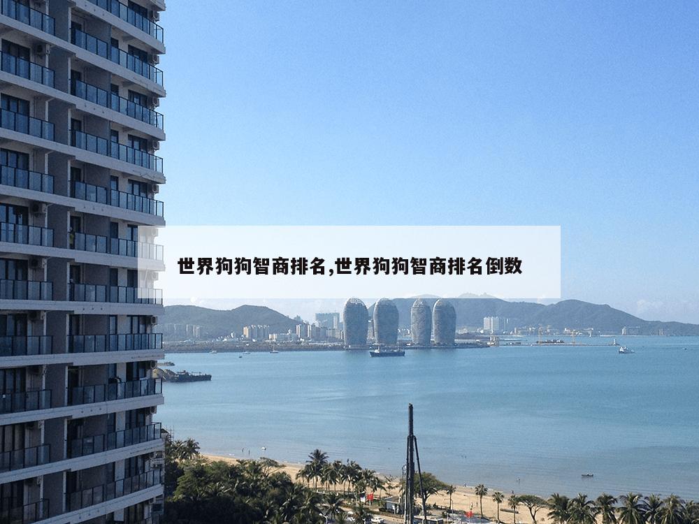 世界狗狗智商排名,世界狗狗智商排名倒数