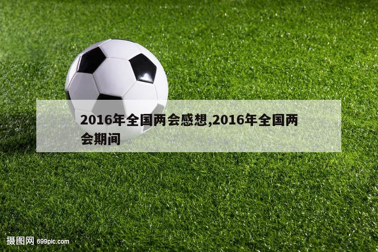 2016年全国两会感想,2016年全国两会期间